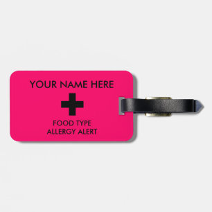 Allergy Alert ID Tag