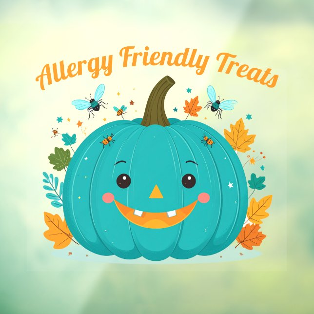 Allergy Alert Teal Pumpkin Awareness Safety (Sheet 3)