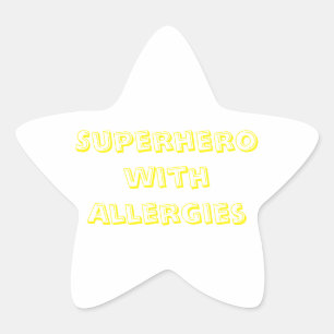 Allergy Child Stickers