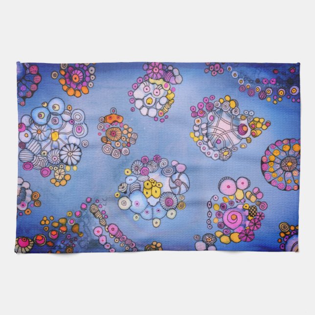 Allergy Sea Zen Tea Towel (Horizontal)