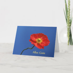 Alles Gute Grusskarte Card