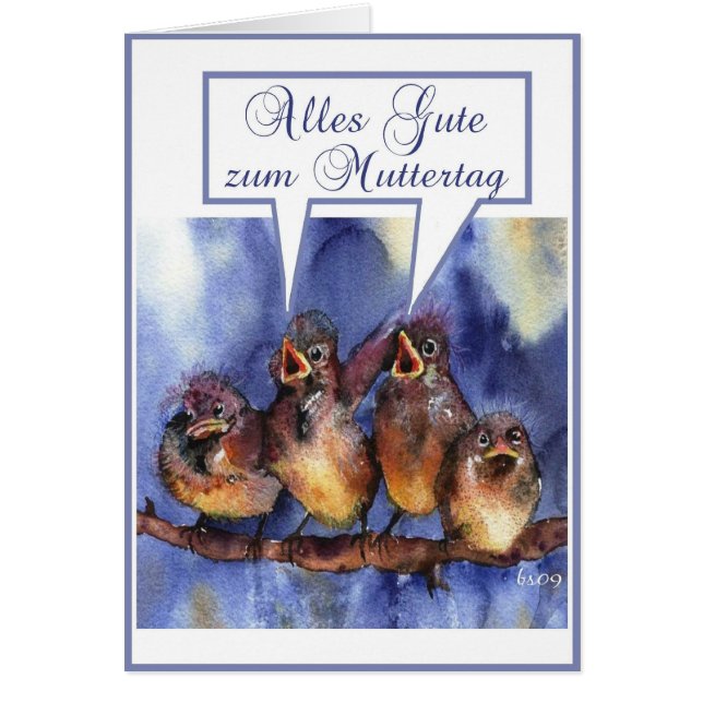 alles Gute zum Muttertag (Front)