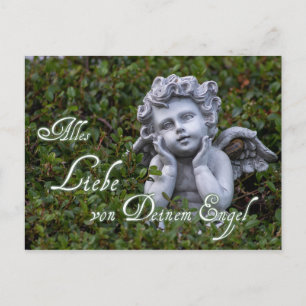 Alles Liebe von Deinem Engel! Postcard