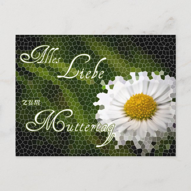Alles Liebe zum Muttertag Postcard (Front)
