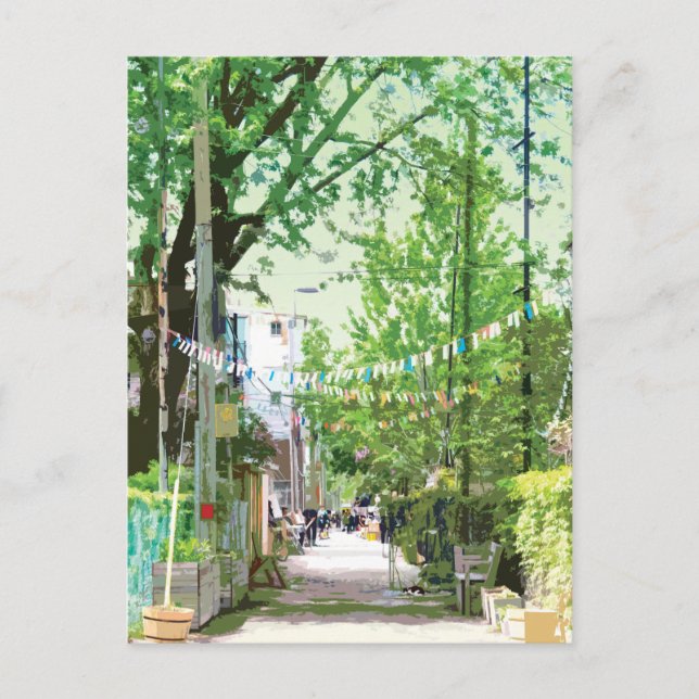 alley 2 :: ruelle 2 postcard (Front)