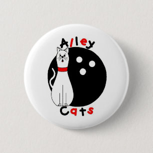 Alley Cat 6 Cm Round Badge