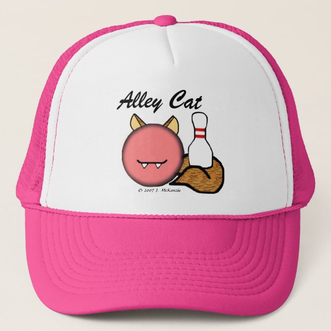 Alley Cat Bowling Hat (Front)