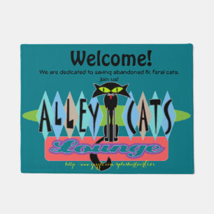 "Alley-Cats" Doormat