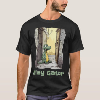 Alley Gator Swamp Critter Comes To Town Urban T-Shirt