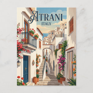 Alley in Atrani Italy Postcard