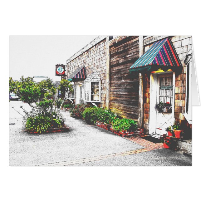 Alley in Bandon Oregon (Front Horizontal)