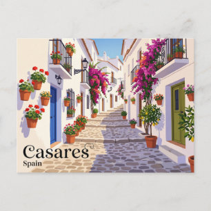 Alley in Casares Spain Postcard