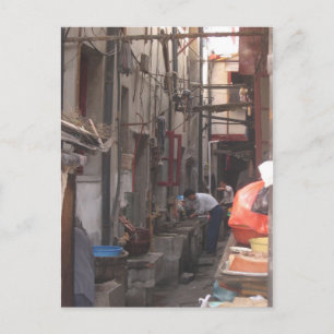 Alley in Shanghai Postcard
