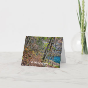 Alley Mill Autumn Walk Thinking Of You Card