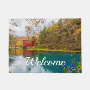 Alley Roller Mill And Spring Welcome Doormat