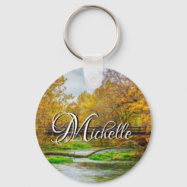 Alley Spring River Custom Keychain (Front)