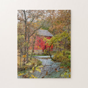 Alley Through The Woods Jigsaw Puzzle