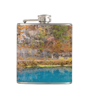 Alleys Blue Spring Hip Flask