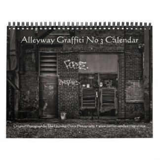 Alleyway Graffiti No 3 Calendar