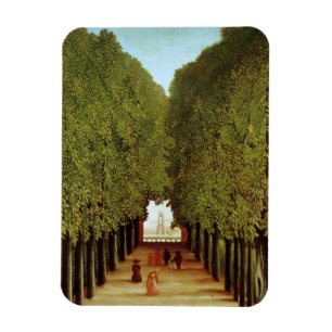 Alleyway in the Park of Saint-Cloud, 1908 (oil on Magnet