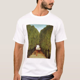 Alleyway in the Park of Saint-Cloud, 1908 (oil on T-Shirt