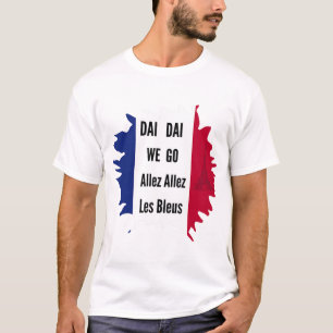Allez Les Bleus French Pride 2026 Soccer Jersey T-Shirt