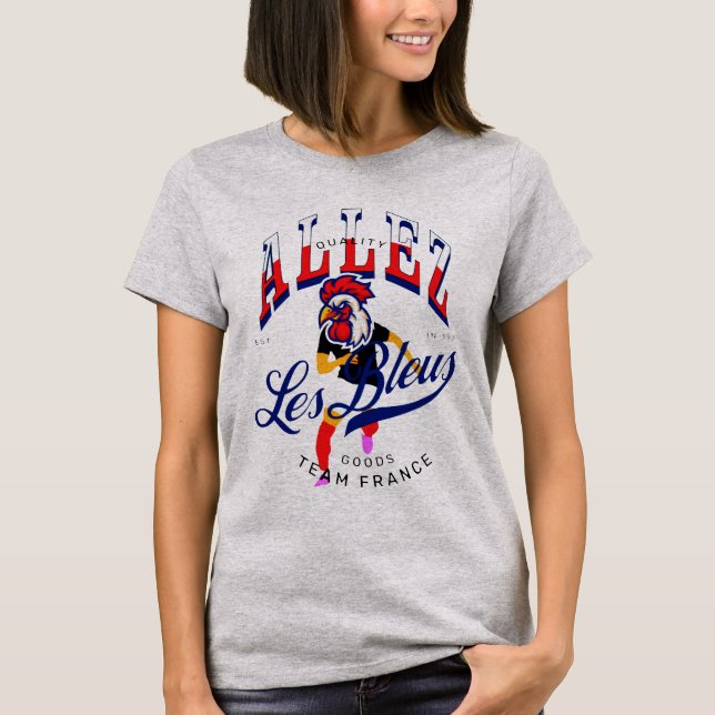Allez les bleus T-Shirt (Front)