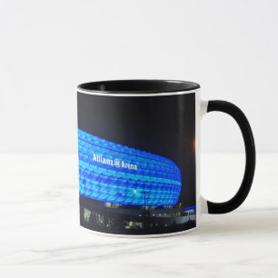Allianz Arena at night, Munich Mug