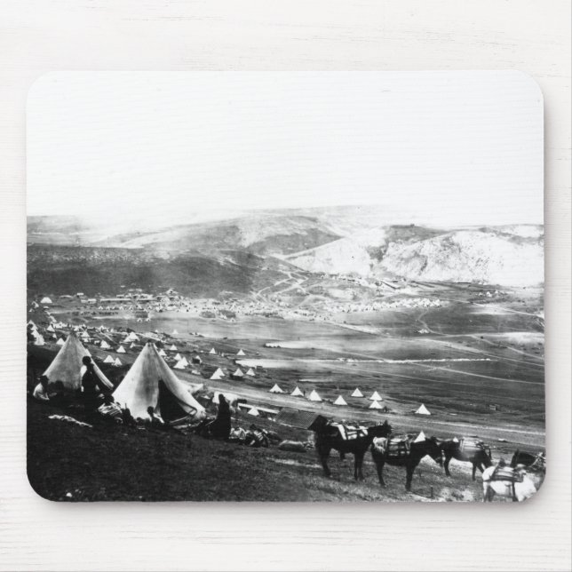 Allied Encampment, Crimea, c.1855 Mouse Pad (Front)