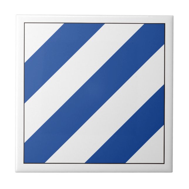 Allied Flag Number 6 Ceramic Tile (Front)