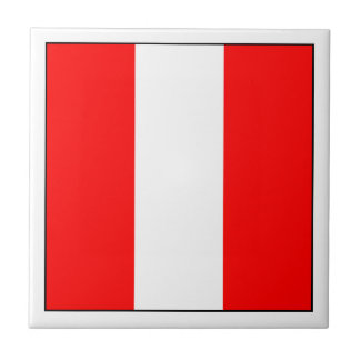Allied Flag Number 7 Ceramic Tile