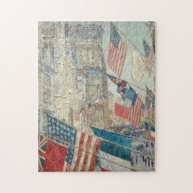 Allies Day | Childe Hassam Jigsaw Puzzle (Vertical)