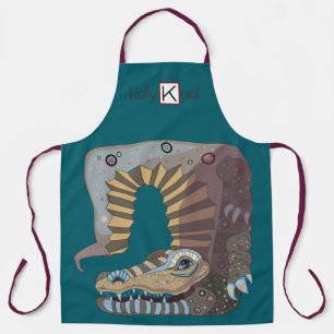 Alligator apron