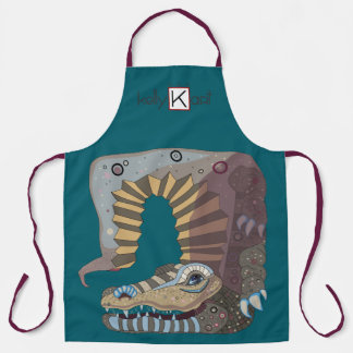 Alligator apron