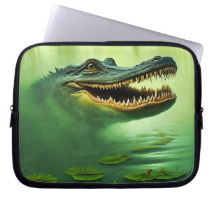 Alligator Art Laptop Sleeve