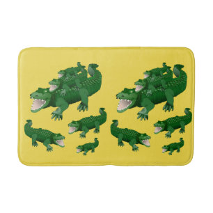 Alligator Bathroom Bathmat
