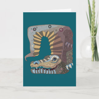Alligator  card