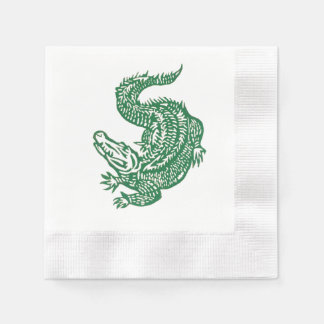 alligator cocktail napkins