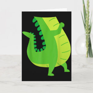 Alligator Costume - Gator Crocodile Zoo Animal Lov Card