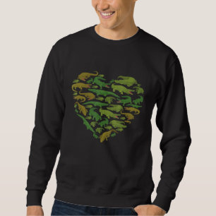 Alligator Crocodile Gator Animal Lover He Men Wome Sweatshirt