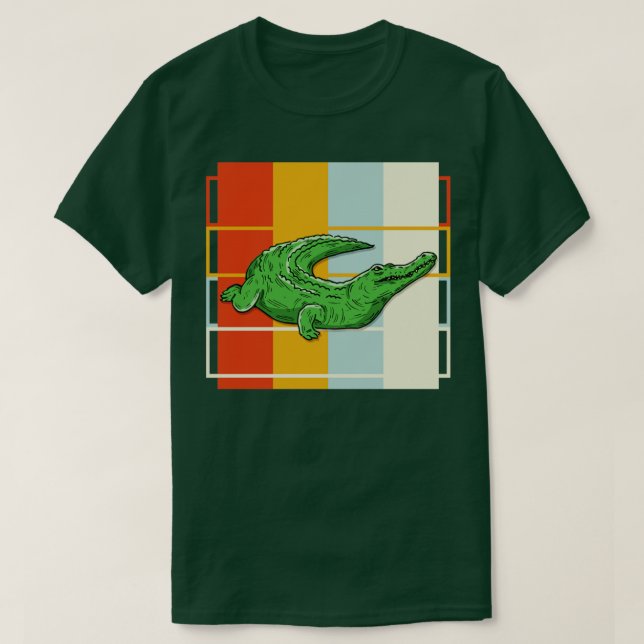 Alligator Crocodile T-Shirt (Design Front)