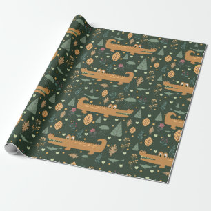Alligator/Crocodile Wrapping Paper