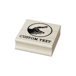 Alligator custom stamp