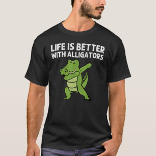 Alligator Designs For Men Women Reptile Gator T-Shirt