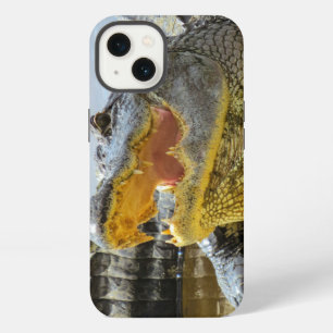 Alligator. Face to face iPhone Case