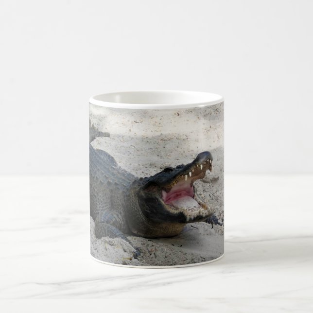 Alligator, Fort Lauderdale, Florida Coffee Mug (Center)