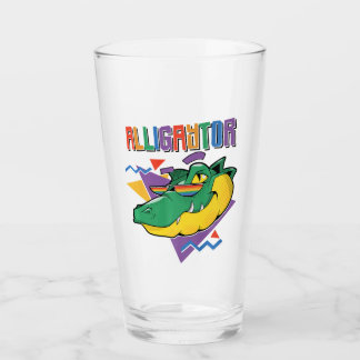 Alligator Gay Pride LGBT Alligaytor Premium Glass
