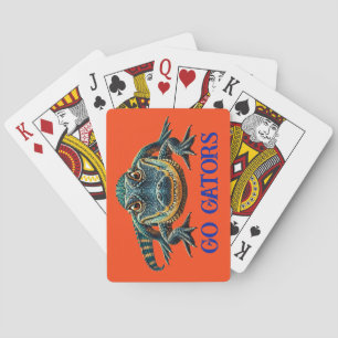 Alligator - Go Gators Playing Cards