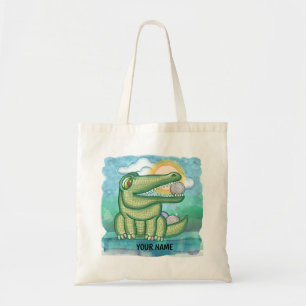 Alligator Golf Tote Bag