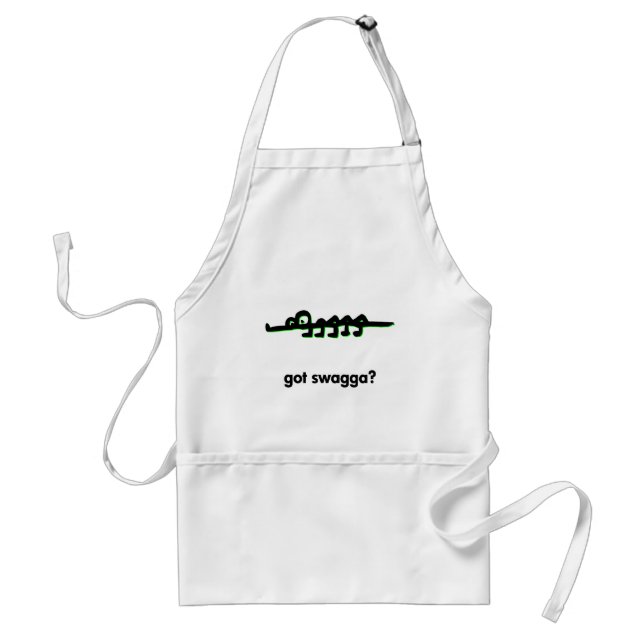 Alligator got swagga standard apron (Front)